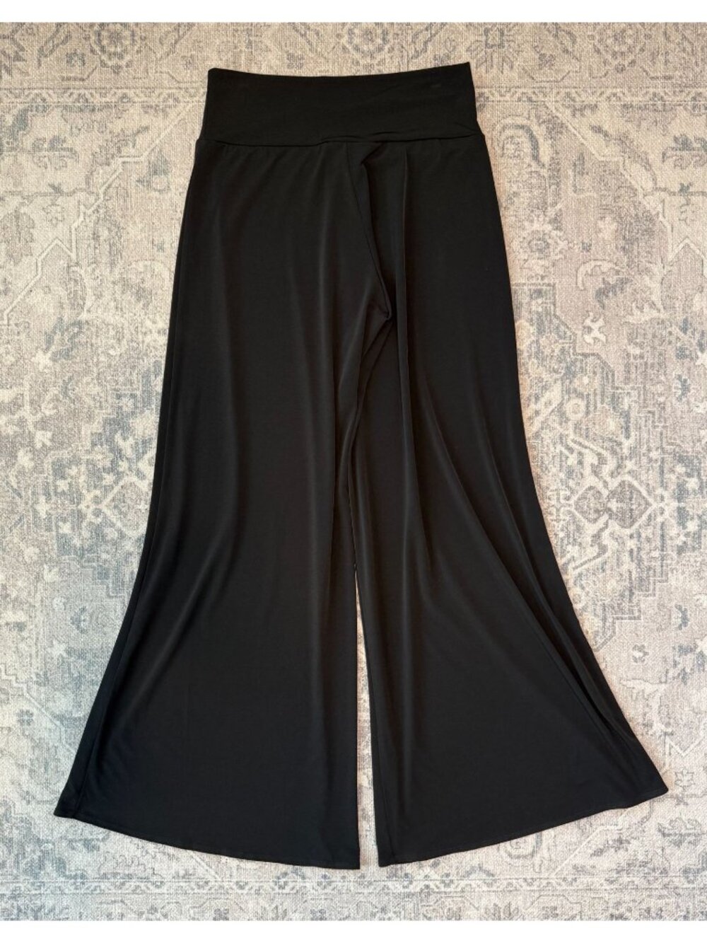 Clara Sun Woo Black Wide Leg Pants